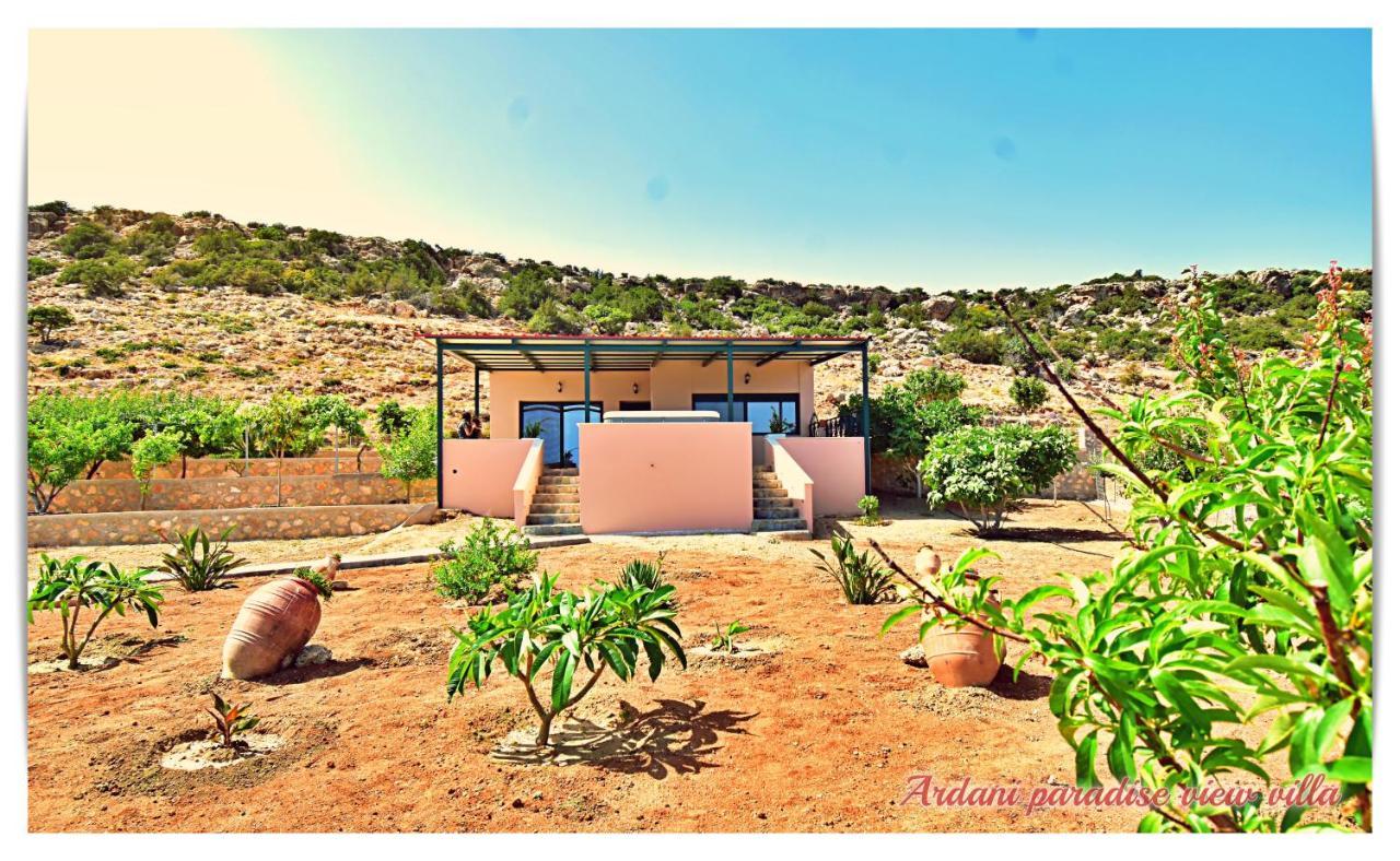 Ardani Paradise View Villa With Jacuzzi 阿莫皮 外观 照片