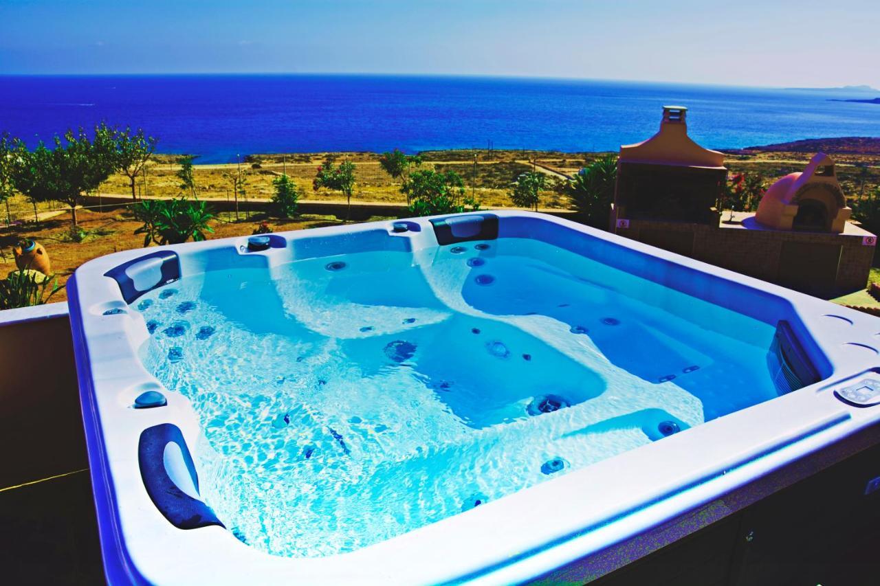 Ardani Paradise View Villa With Jacuzzi 阿莫皮 外观 照片