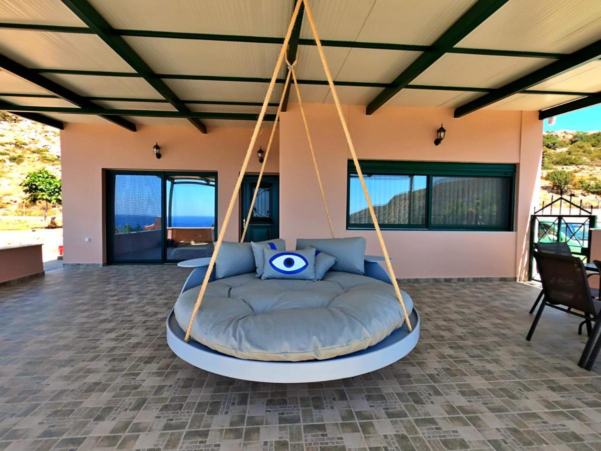 Ardani Paradise View Villa With Jacuzzi 阿莫皮 外观 照片